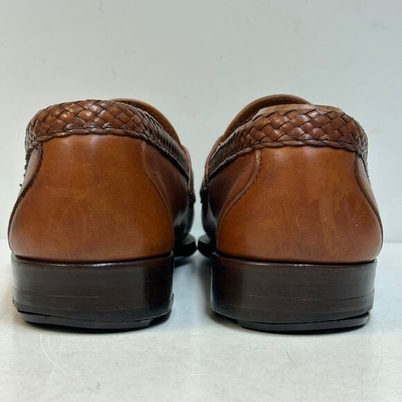 VERY GOOD Rancourt & Co. x FootJoy Tassel Loafer Handsewn Brown Made in USA 8 D main image 12